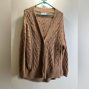 2/$20 Old Navy Oversized Brown Sweater